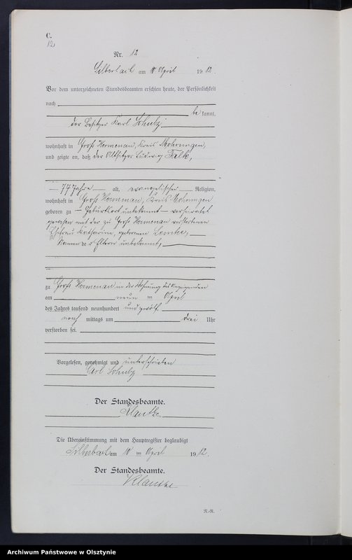 image.from.unit.number "Sterbe-Neben-Register Nr 1 - 39"