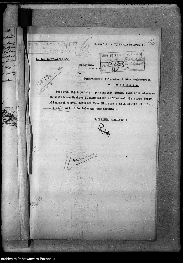 Obraz 16 z jednostki "Sprawy osobowe dyscyplinarne sprawy"