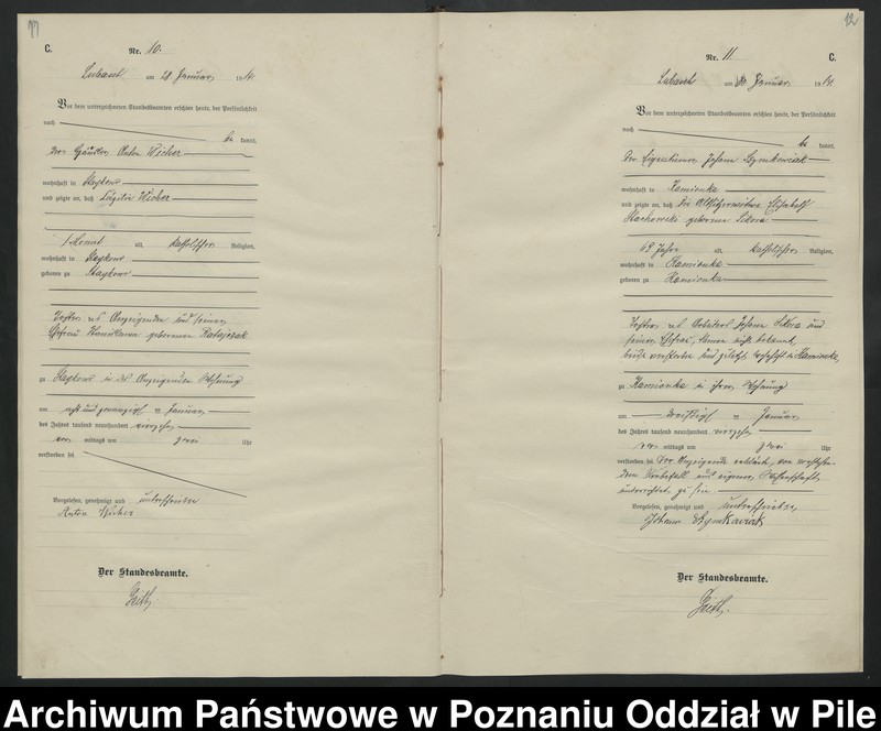 Obraz 9 z jednostki "Księga zgonów"
