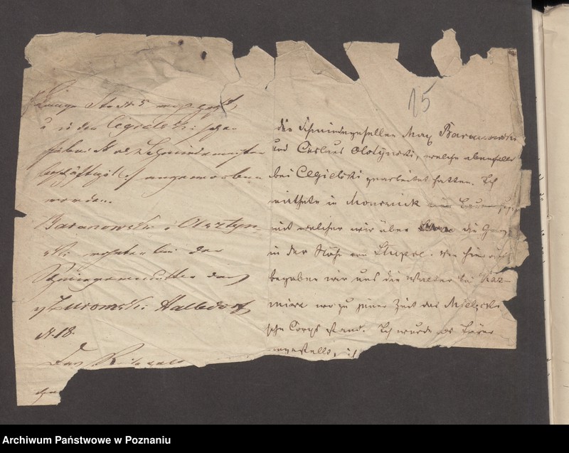 Obraz 19 z jednostki "A. betr. die Zuzüge zu den Insurgenten nach Polen vom Auslande /Deutsche, Franzosen, Italiener, Engländer, Dänen…/"