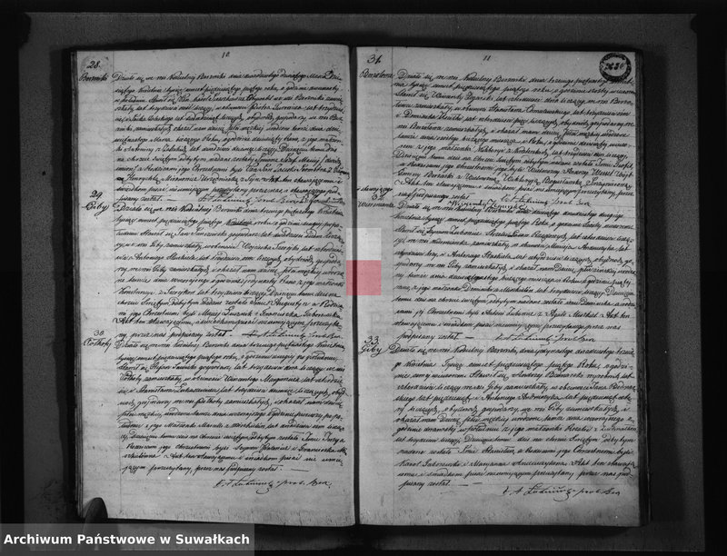 image.from.unit.number "Księga Duplikat Aktów Urodzenia, Małżeństw i Zejścia Parafii Berznickiej z Roku 1855"