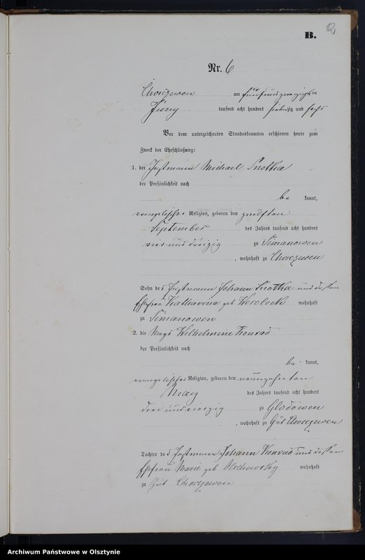 image.from.unit.number "Heiraths-Haupt-Register Nr 1 - 10"