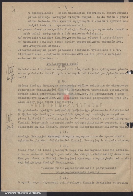 Obraz 12 z jednostki "Regulaminy dla Komisji Rewizyjnych: Głównej, Okręgowych, Powiatowych i Kół Związku Bojowników o Wolność i Demokrację."