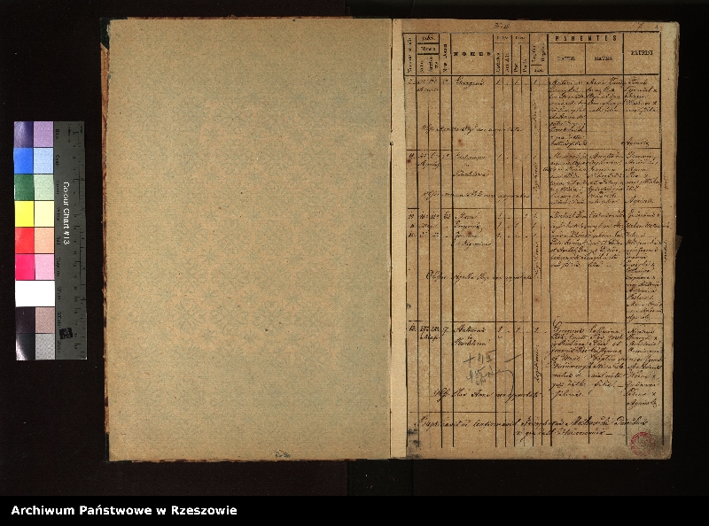 Obraz z jednostki "Księga urodzeń dla miejscowości Hoczew i Bachlawa"