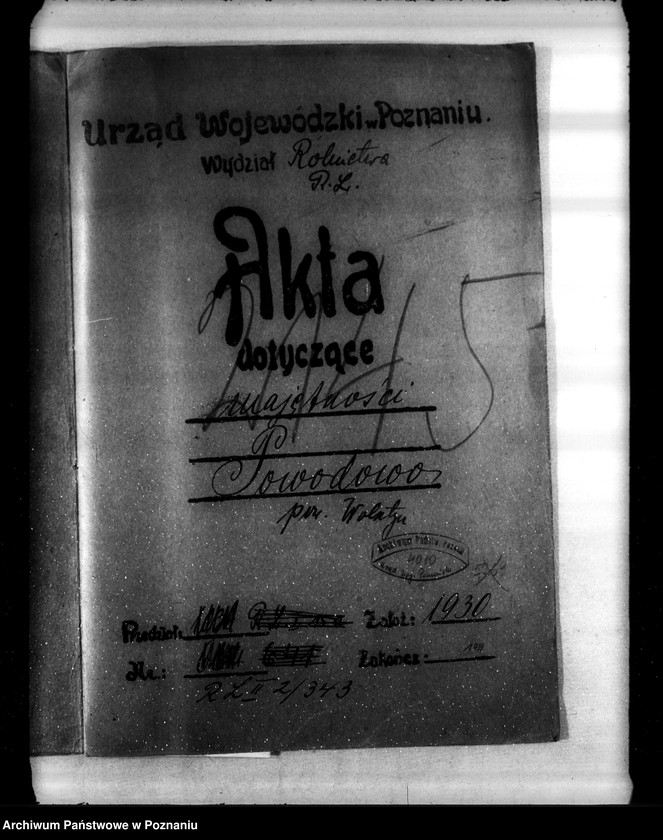 Obraz 4 z jednostki "Majętność leśna Powodowo powiat wolsztyński"