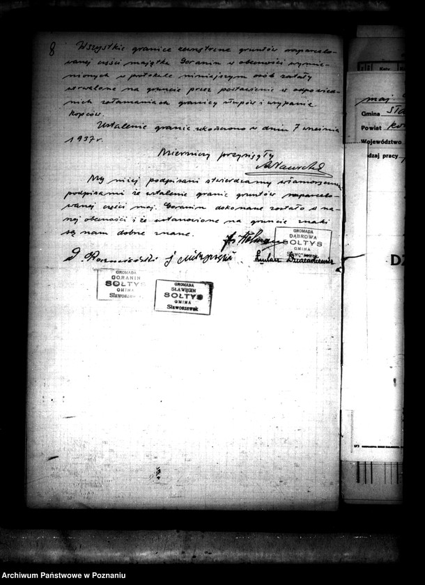 Obraz 11 z jednostki "Dowody pomiarowe gminy Sławoszewek powiatu konińskiego"