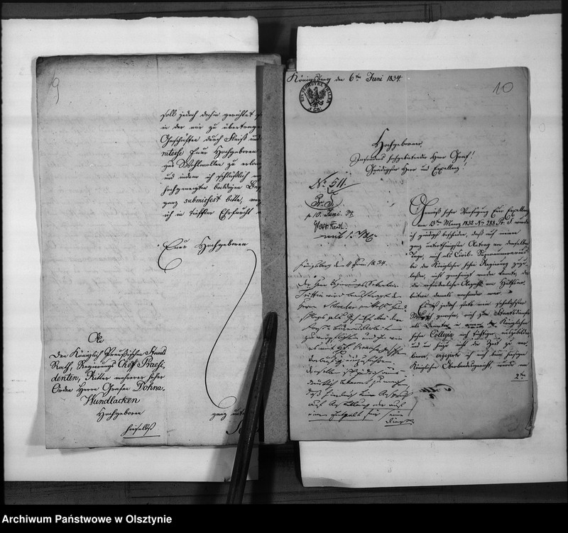 Obraz 10 z jednostki "Anstellung des Privatschreiber Schoeler [Friedrich Wilhelm]"