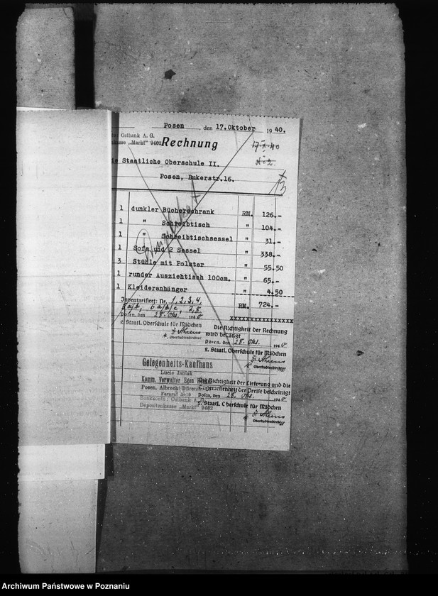 Obraz 17 z jednostki "Einrichtung der Oberschulen"