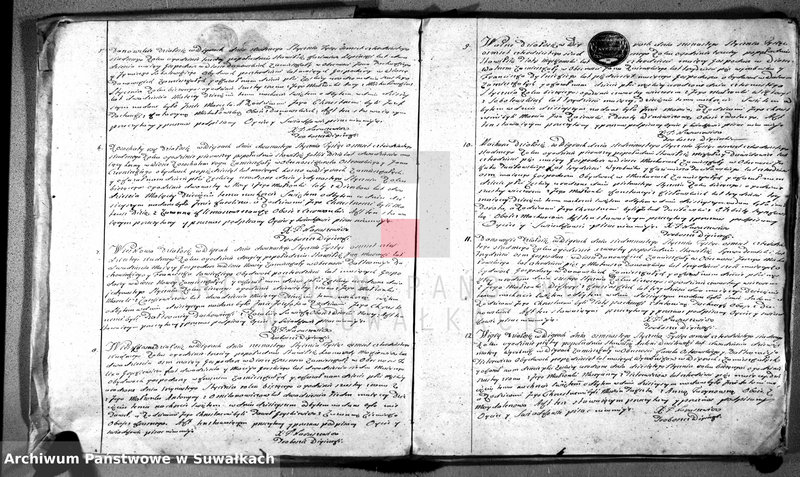 image.from.unit.number "Duplikat akt urodzonych, zaślubionych i umarłych w parafii wigierskiej"