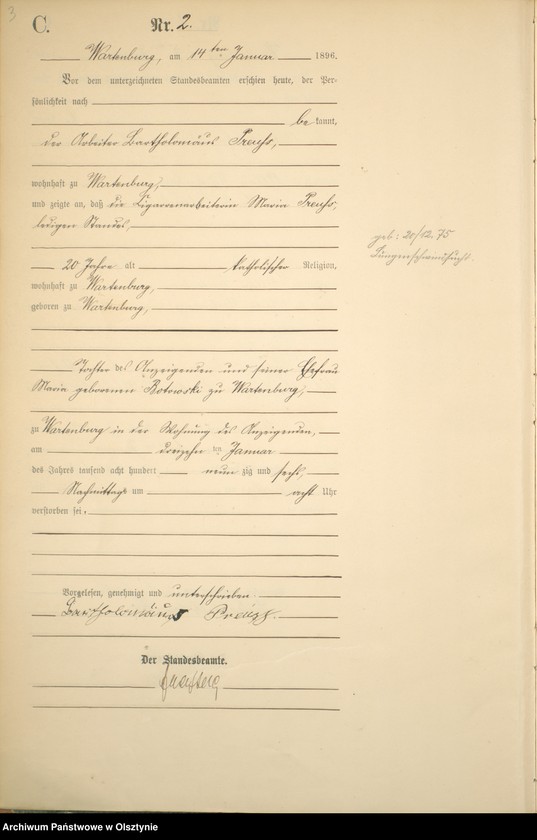 image.from.unit.number "Sterbe-Haupt-Register Nr 1 - 162"