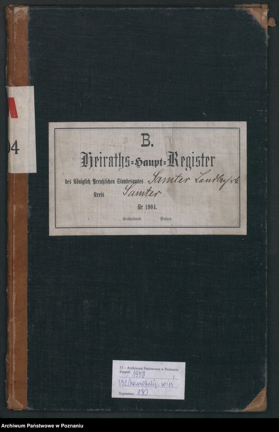 Obraz 2 z jednostki "Heiraths-Haupt-Register"