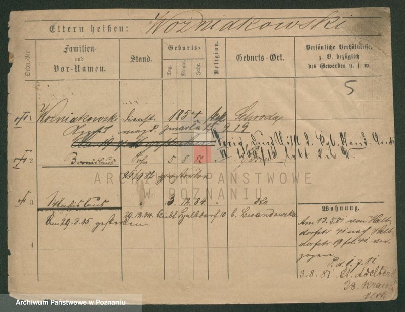 Obraz 13 z jednostki "Woźniakowski - Wrotyński"