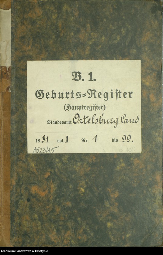 image.from.unit.number "Geburts-Haupt-Register Nr 1 - 99"