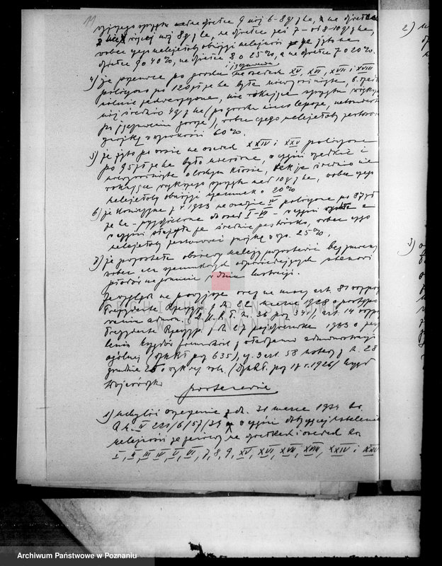 Obraz 15 z jednostki "Operat szacunkowy majątku Wyrza osada powiatu wyrzyskiego"