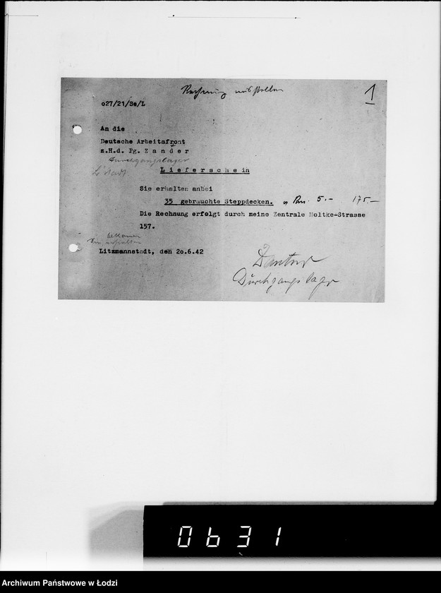 Obraz 5 z jednostki "D.A.F [Wpłaty składek członkowskich]"