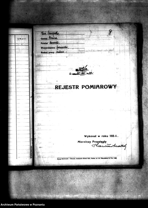 Obraz 12 z jednostki "Rejestr pomiarowy wsi Szczepidło powiatu konińskiego"