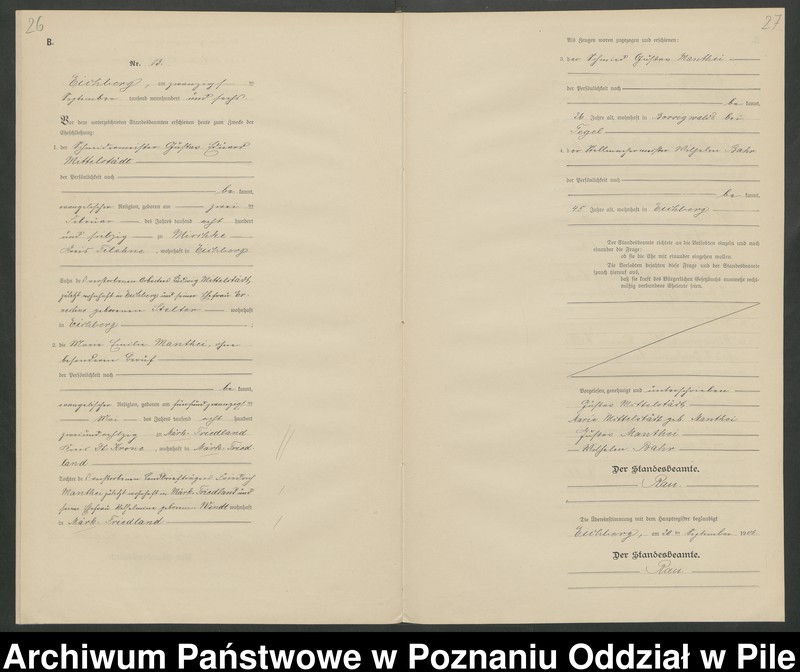 Obraz 16 z jednostki "Księga małżeństw"