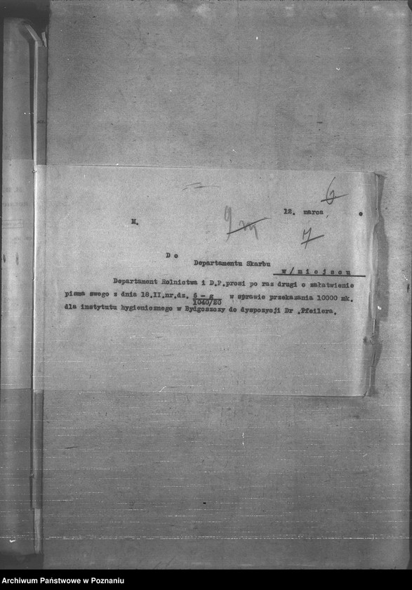 Obraz 11 z jednostki "Budżet - Państw. Naukowego Instytutu Rolniczego w Bydgoszczy rok 1921 - 1922"