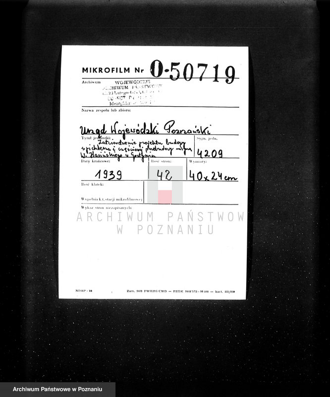 Obraz 2 z jednostki "Tartak i Fabryka Mebli Jana Grzymisławskiego w Gostyniu nr woj. kotła 1438"