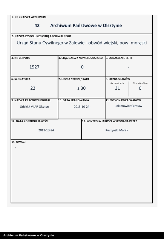 image.from.unit.number "Heiraths-Neben-Register Nr 1 - 14"