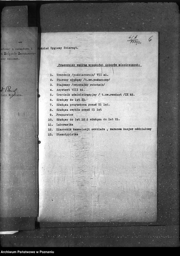 image.from.unit.number "Sprawy osobowe Państw. Inst. Nauk. Rolniczy w Bydgoszczy etatyzowanie funkcjonariuszy niższych"