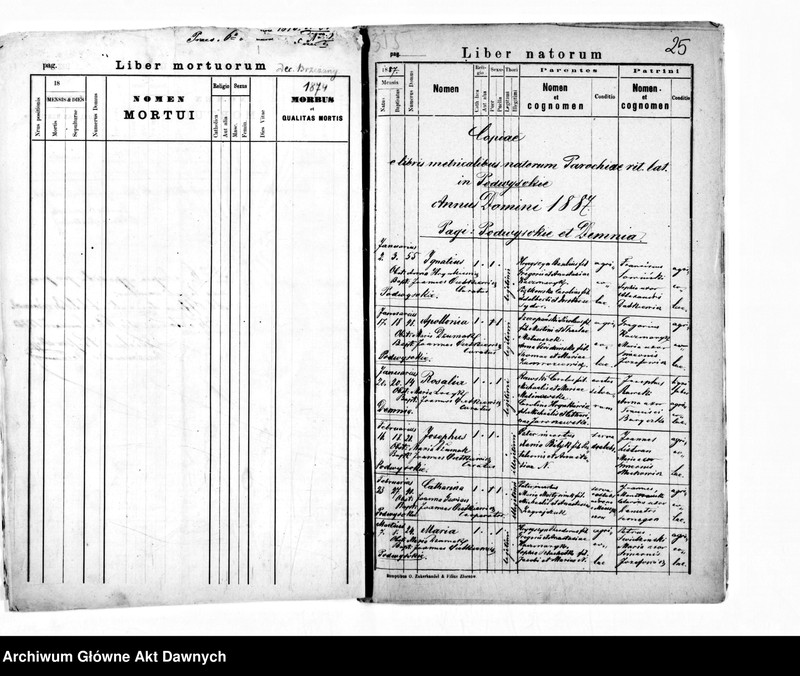 image.from.unit.number "Parafia: Podwysokie. Dekanat: Brzeżany. Kopie z ksiąg metrykalnych ur., śl., zg. dla wsi: Podwysokie, Cześniki, Danilcze, Demnia, Honoratówka, Hucisko, Kurzany, Lipica Górna i Dolna, Łopuszna, Sarnki Górne*, Wólka, Żołczów."