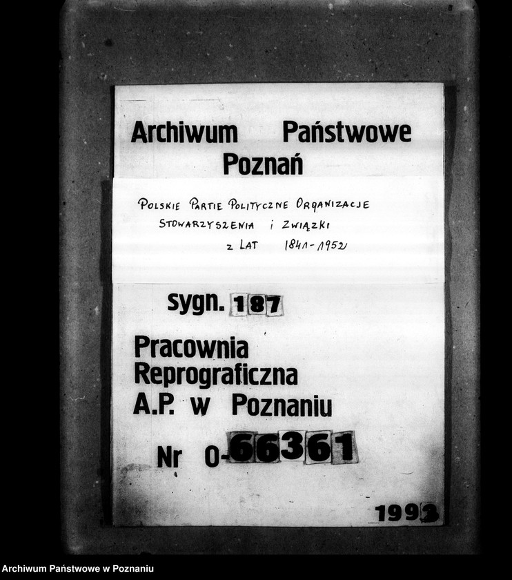 Obraz 1 z jednostki "Powiatowa Komisja Rolniczej Służby Młodzieży Wiejskiej - regulamin, protokoł zebrania"