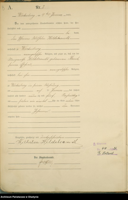 image.from.unit.number "Geburts-Haupt-Register Nr 1 - 227"