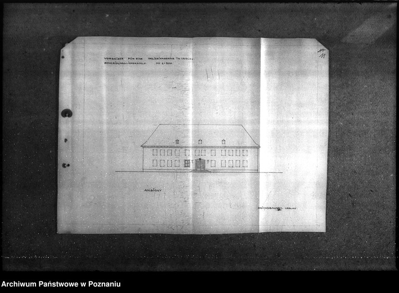 Obraz 19 z jednostki "Polizeikaserne Leslau (Włocławek)"