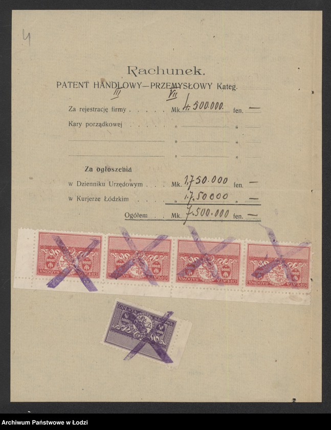 Obraz 6 z jednostki "Moszek Anic – zakład krawiecki i sprzedaż ubrań"