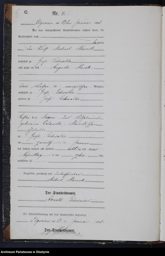 image.from.unit.number "Sterbe-Neben-Register Nr 1 - 70"