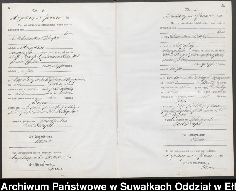 image.from.unit.number "Geburts-Neben-Register des Preussischen Standes-Amtes Angerburg Kreis Angerburg"