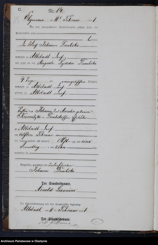 image.from.unit.number "Sterbe-Neben-Register Nr 1 - 70"