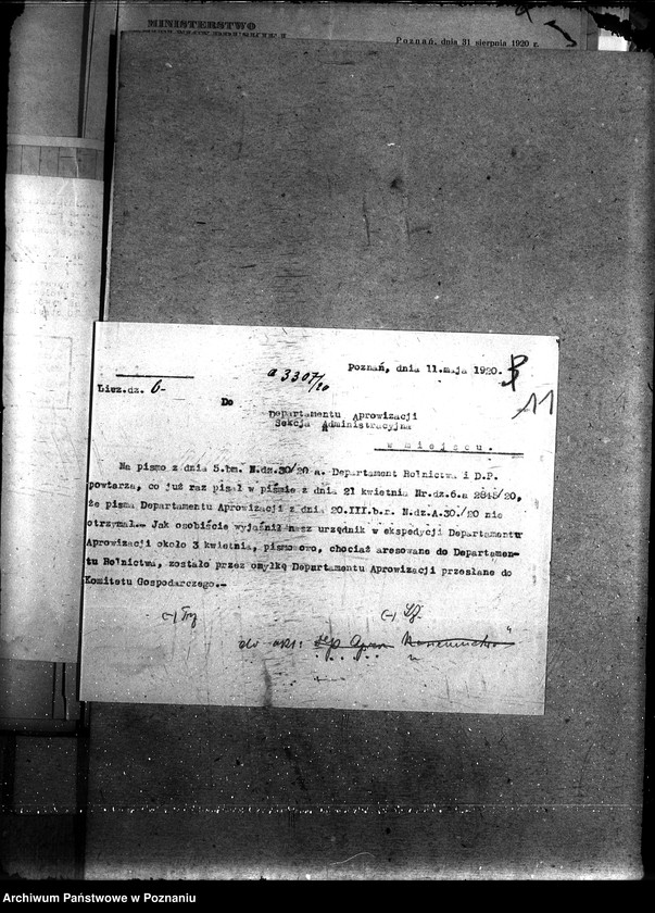 Obraz 15 z jednostki "Departament Aprowizacji"