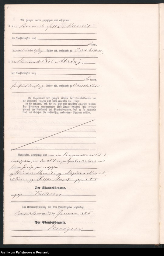 Obraz 11 z jednostki "Księga małżeństw"