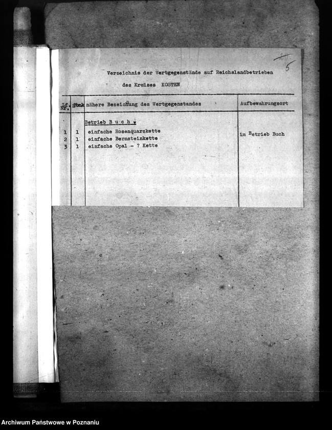 Obraz 9 z jednostki "Sprawozdania i korespondencja w sprawie rejestracji dzieł sztuki na terenie Kraju Warty"