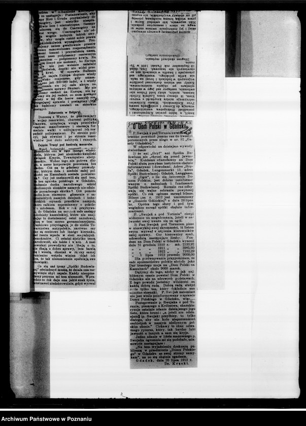 Obraz 17 z jednostki "Kaszuby i Mazury [wycinki prasowe] oraz spis miejscowości sporządzony przez ks. W. Barczewskiego do wydawnictwa "Geografia Polskiej Warmii"."