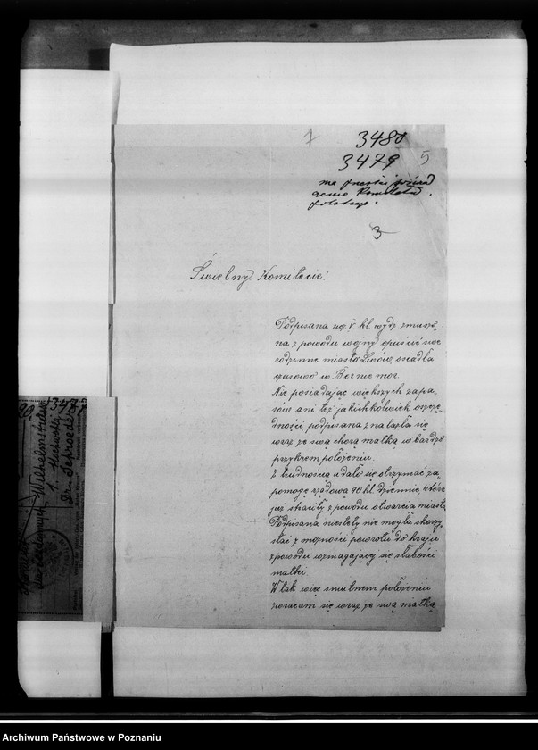 Obraz 10 z jednostki "Korespondencja różna o pomoc materialną."