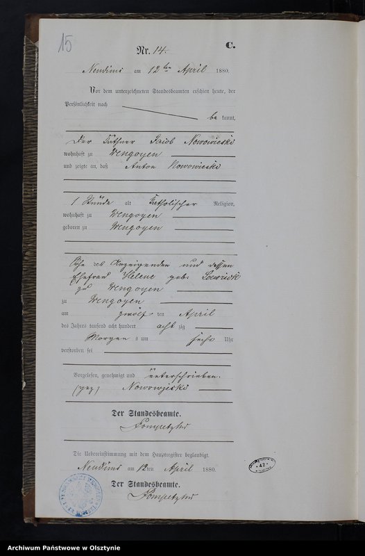 image.from.unit.number "Sterbe-Neben-Register Nr 1 - 49"