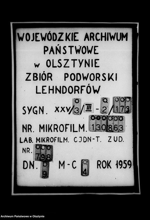 image.from.unit.number "Prolongations- Contracte mit den Pächtern der Landkeimschen Güter Gottfried Link, Borowski u. dem Generalpächter Amtmann Rauschning später dessen Bruder"
