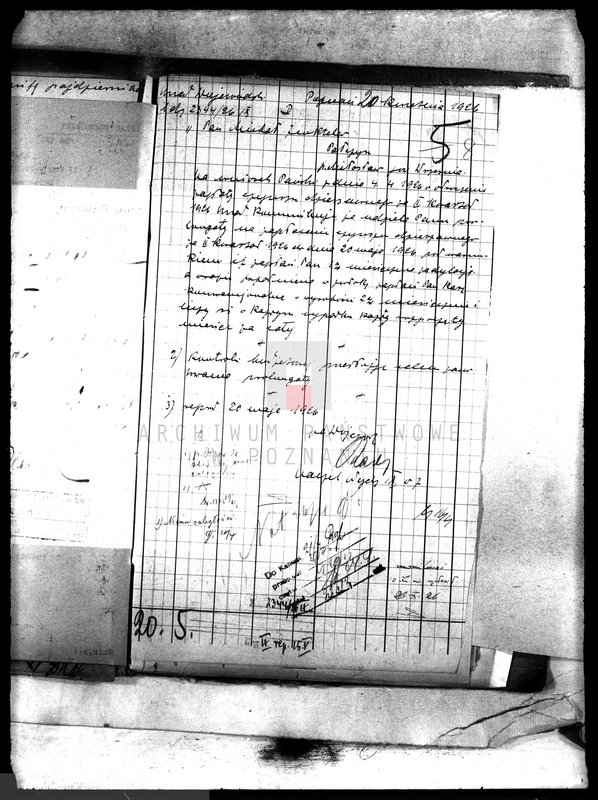 Obraz 12 z jednostki "Spłata czynszu dzierżawnego majątku Pałczyn"