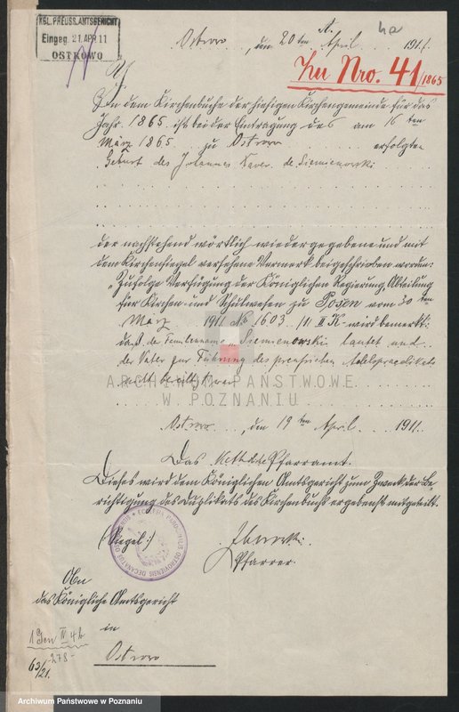 Obraz 4 z jednostki "Liber baptisatorum /miasto/"
