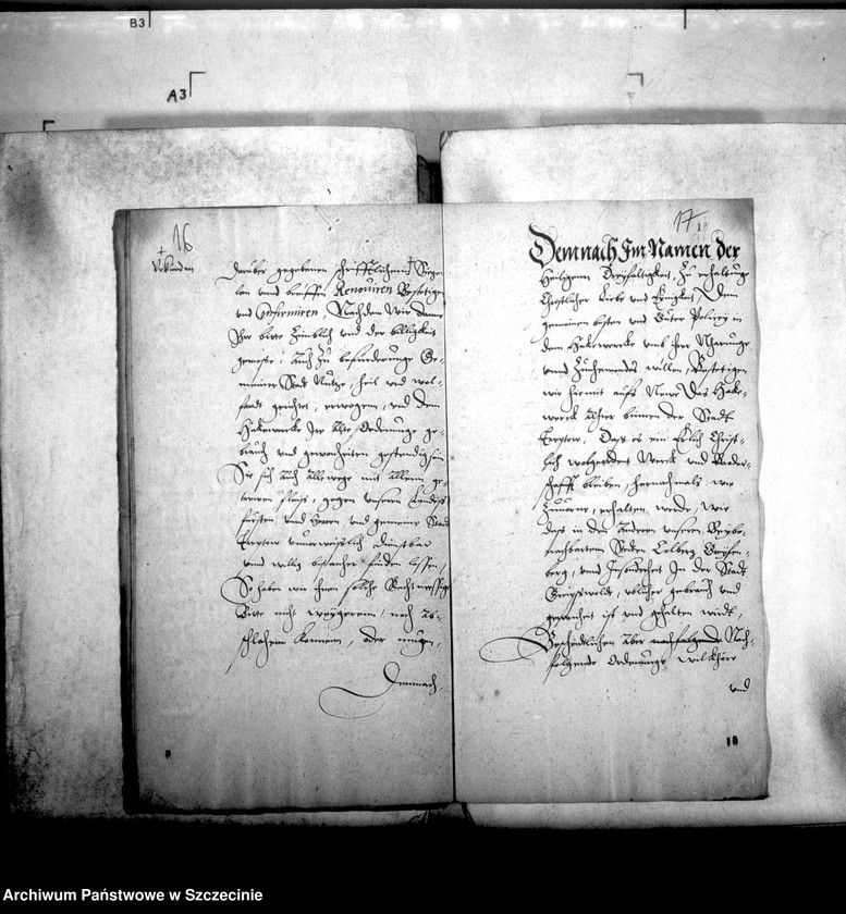 image.from.unit.number "Privilegien, Konzessionen und Zunftrollen der Höcker in Treptow a/R."