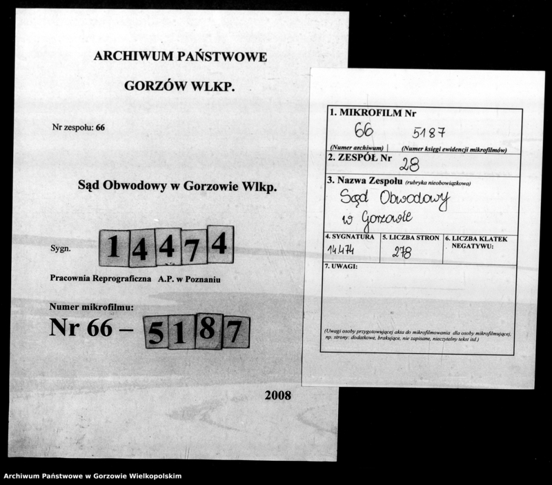 Obraz 2 z jednostki "Duplikate der Kirchenbücher von Pyrehne (Pyrzany): Pyrehne (Pyrzany), Woxholländer (Oksza), Logau (Łagów), Schützensorge (Kłopotowo), Pyrehner Holländer (Pyrzanki), Gross Rehne (Rań), Enterwerder (Kownatki), Stremeltswerder, Radewiesen (Zagajno), Ludwigshof (Okrąglica)."