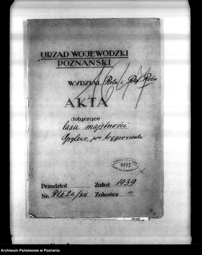 image.from.unit.number "Las majętności leśna Grylewo powiat wągrowiecki"