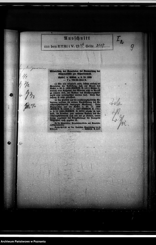 Obraz 13 z jednostki "Runderlasse des Reichsministeriums des Innern"