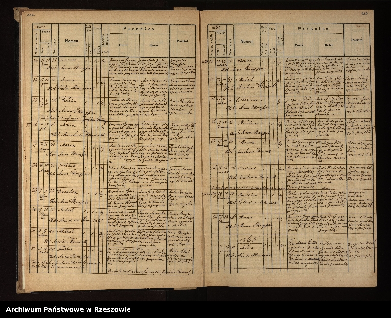 image.from.unit.number "Księga urodzeń, małżeństw, zgonów z miejscowości Wujskie i Załuż"