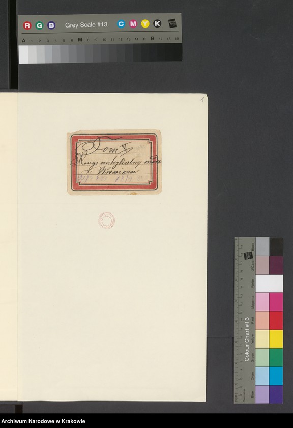 image.from.unit.number "Księga metrykalna urodz.[onych] w Wiśniczu. Tom V [z lat 1883 - 1888]"