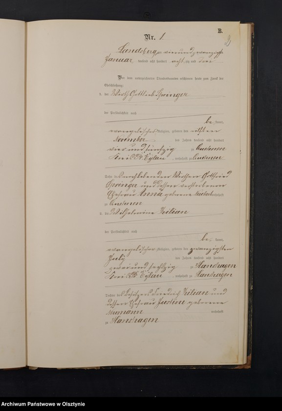 image.from.unit.number "Heiraths-Neben-Register Nr 1 - 24"