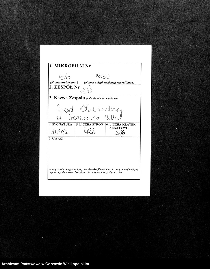 image.from.unit.number "Duplikate der Kirchenbücher von der Parochie Gralow: Gralow (Gralewo) mit Bergkolonie (Górki), Krieningswerder (Krzynka), Gralower Untermühle, Jahnsfelde (Janczewo), Zantoch (Santok)"